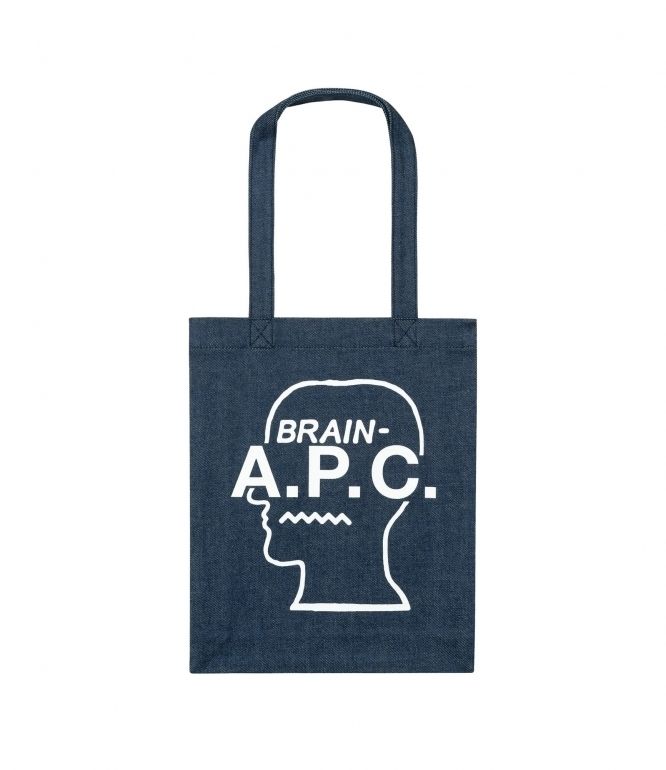 国内発送関税込◆◆A.P.C. brain deadデニムトートバッグ◆APC 国内発送関税込◆◆A.P.C. brain deadデニムトートバッグ◆APC