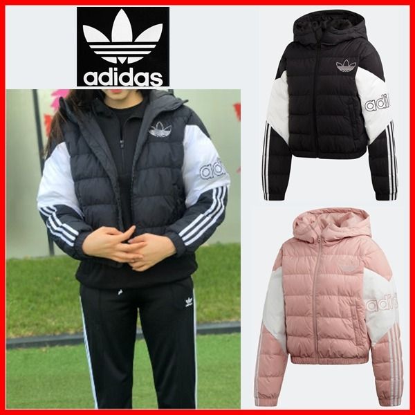 adidas◇レディース限定!かわいすぎるショートダウンジャケット アウトレット取扱店 adidas ダウン ダウンジャケット