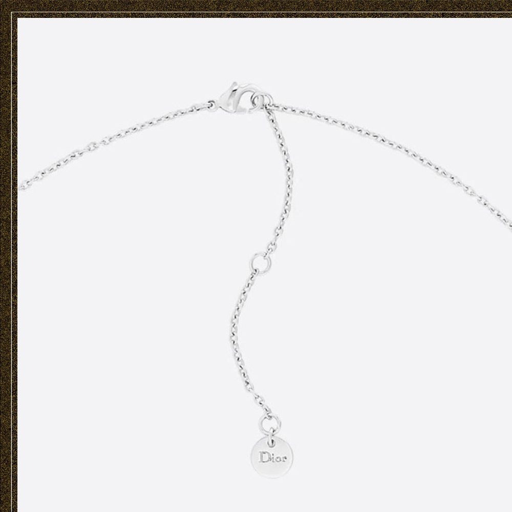Dior◇ディオール CLAIR D LUNE ホワイトクリスタル ネックレス (Dior ...