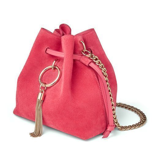 JimmyChoo CALLIE DRAWSTRING/S チェーン付き バケットバッグ (Jimmy JimmyChoo CALLIE DRAWSTRING/S チェーン付き バケットバッグ (Jimmy