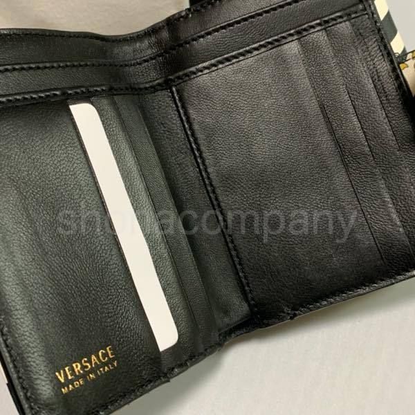 関税込】VERSACE ヴェルサーチェ◇メデューサ 折りたたみ財布 (VERSACE ...