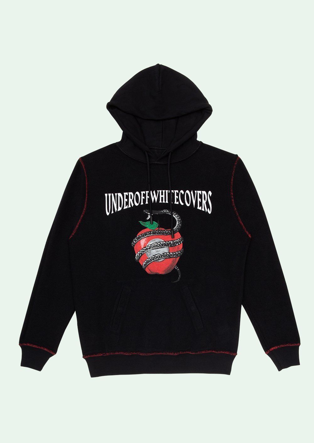 Off-White UNDERCOVER SKELETON RVRS HOODIE フーディー ジップ (Off ...