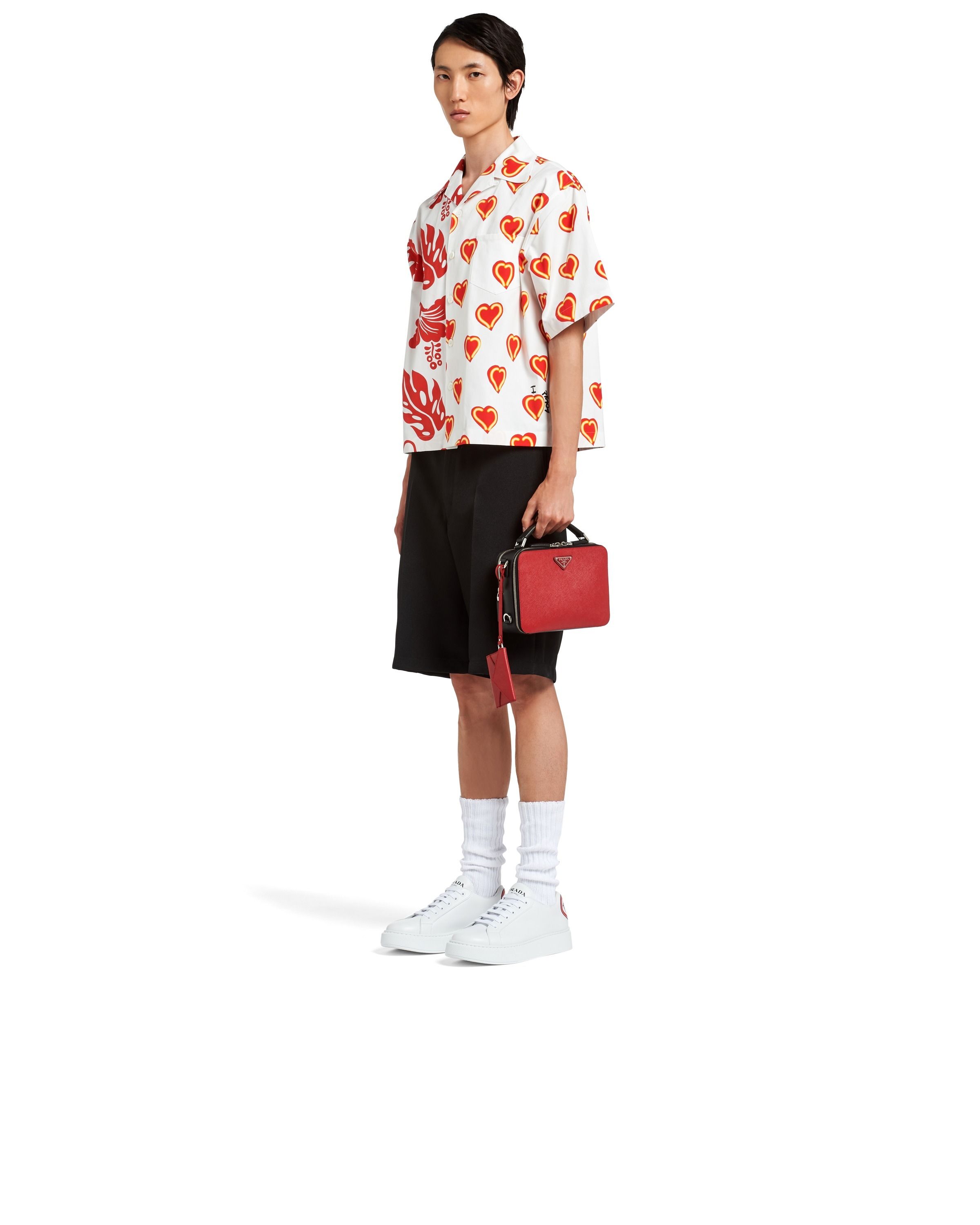 PRADA】サフィアーノレザー☆クロスボディバッグ*2VH069_9Z2 (PRADA PRADA】サフィアーノレザー☆クロスボディバッグ*2VH069_9Z2 (PRADA