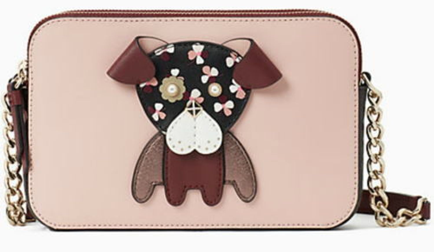 国内発 ケイトスペード犬アップリケ ショルダーバック Wlru5744 Kate Spade New York ショルダーバッグ ポシェット Wlru5744 Buyma