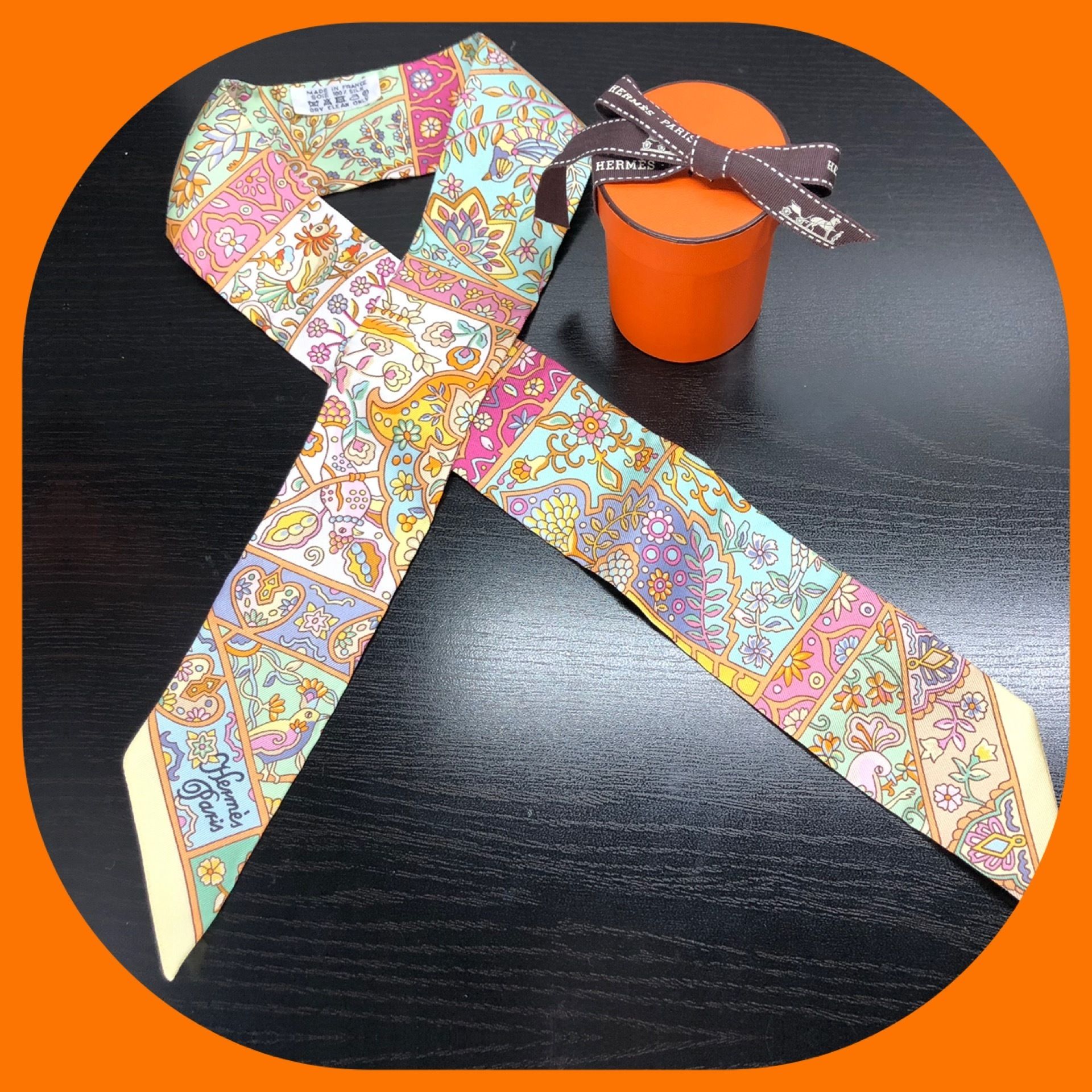 プレゼントに最適☆国内発送HERMES ツイリー 花咲く鳥たちの国で ...