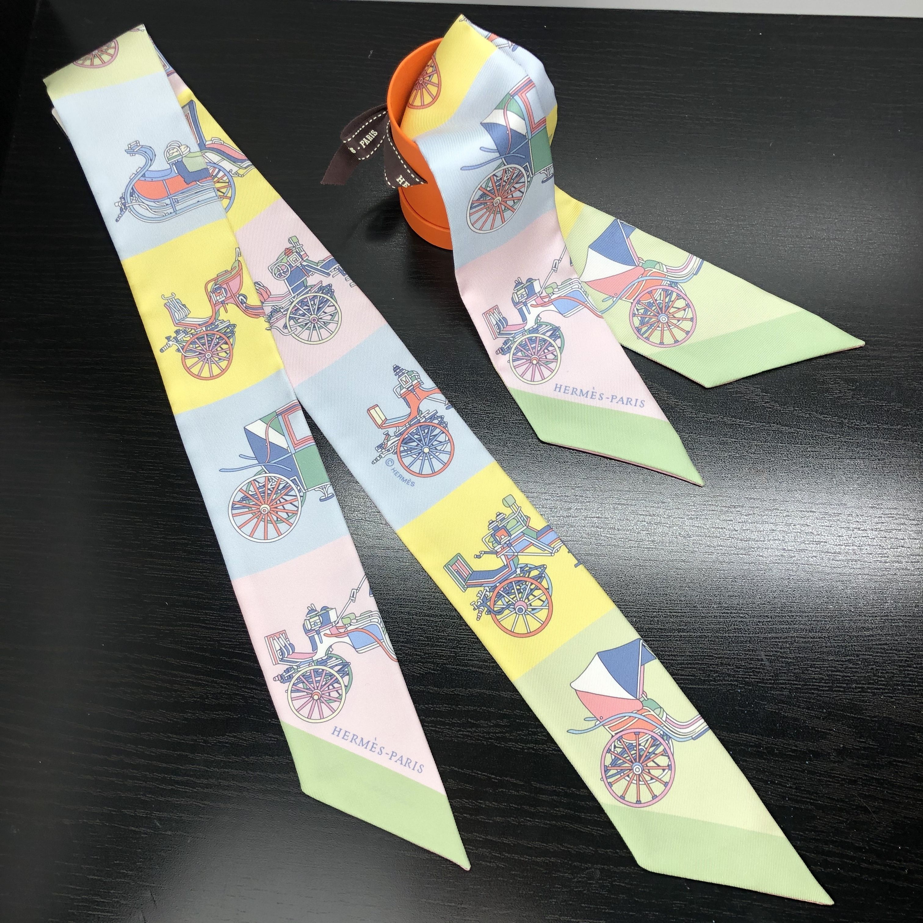 プレゼントに最適☆国内発送HERMES ツイリー 花咲く鳥たちの国で ...