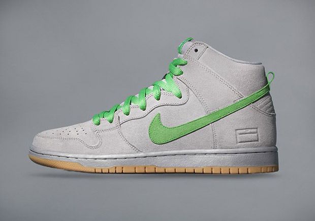 nike sb dunk high silver box