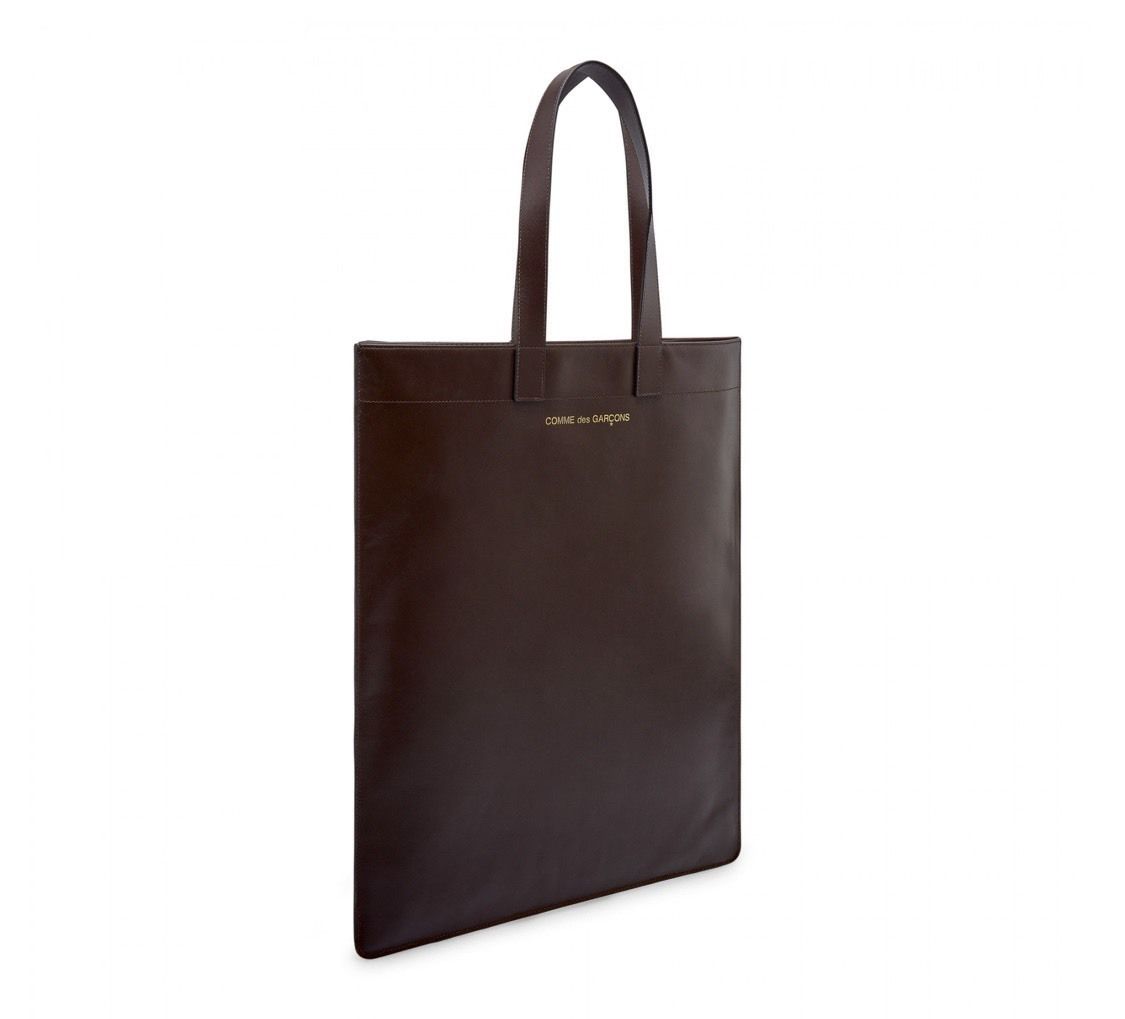 限定 2カラー コムデギャルソン ロゴ トートバッグ (COMME des