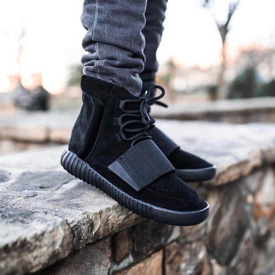 adidas アディダス YEEZY BOOST 750 TRIPLE BLACK イージーブースト 750 ハイカットスニーカー トリプルブラック US13/31cm BB1839