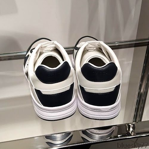 人気!グッチ(GUCCI)インターロッキング レザー スニーカー (GUCCI ...
