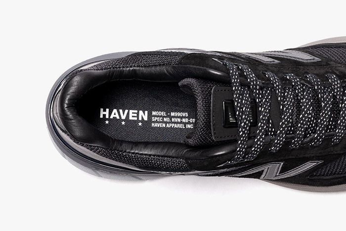 海外限定 New Balance 990v5 Haven Black Reflective 26〜30㎝ New Balance HAVEN X 990v5 Made In USA 'Reflective' - New