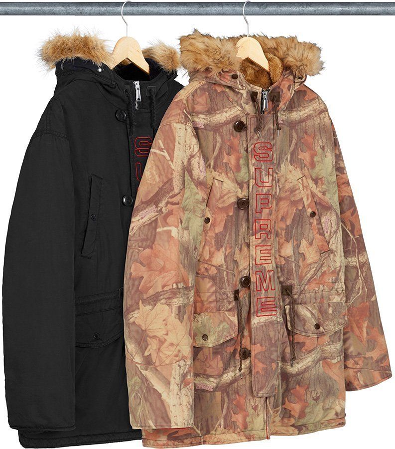 春先取りの Supreme N-3B ジャケット - ダウンジャケット 春先取りの Supreme N-3B ジャケット - ダウンジャケット