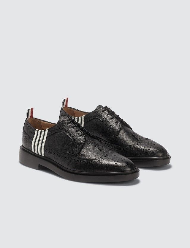 残少 トムブラウン Thom Browne ロングウィングチップブローグ (THOM 残少 トムブラウン Thom Browne ロングウィングチップブローグ (THOM