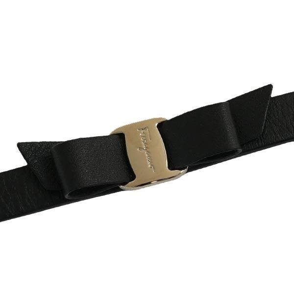 Salvatore Ferragamo 762254 670530 ブレスレット BK【希少 Salvatore Ferragamo 762254 670530 ブレスレット BK【希少