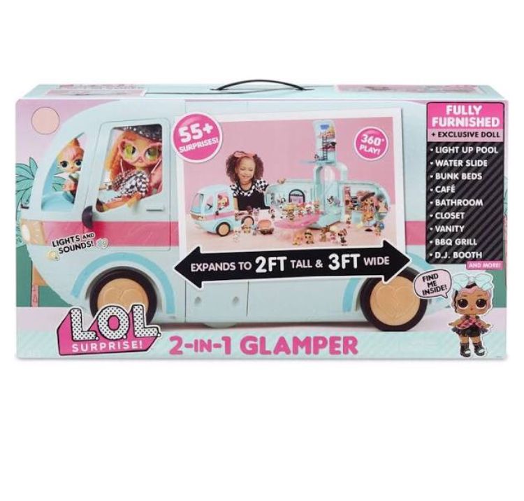 SALE!海外限定 LOL サプライズ 2 in 1 glamper キャンピングカー SALE!海外限定 LOL サプライズ 2 in 1 glamper キャンピングカー