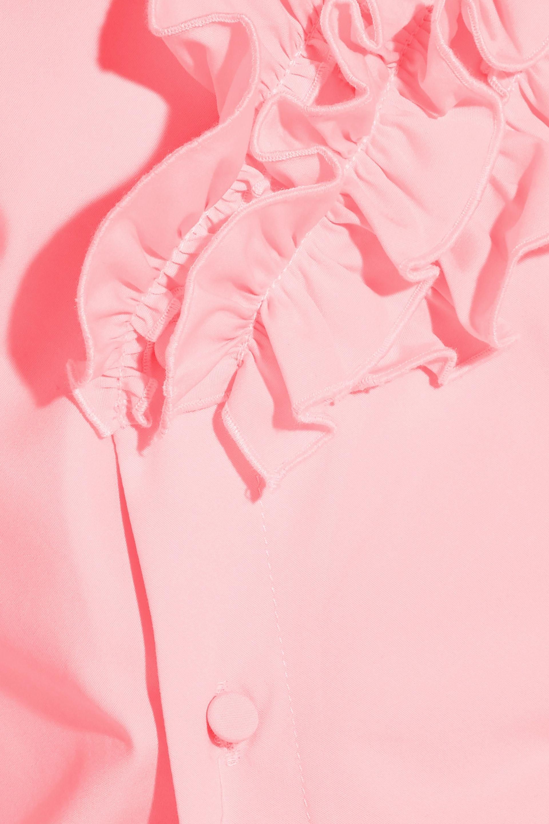 Jacquemus Seville ruffled コットンノースリーブトップ (JACQUEMUS Jacquemus Seville ruffled コットンノースリーブトップ (JACQUEMUS