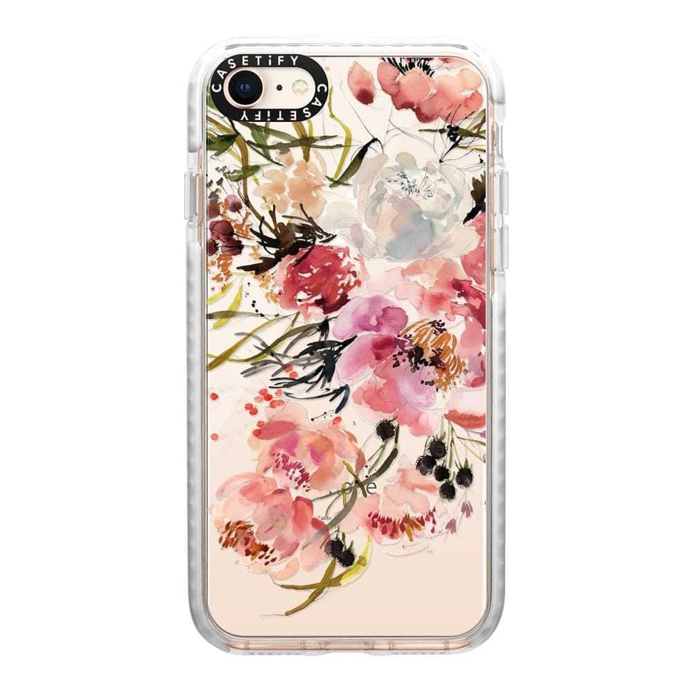 ケースティファイ】iphoneケース 花柄 水彩 (Casetify/iPhone ケースティファイ】iphoneケース 花柄 水彩 (Casetify/iPhone