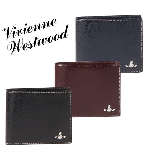 【Vivienne Westwood】即対応 インサイドカラー 二つ折り財布 【Vivienne Westwood】即対応 インサイドカラー 二つ折り財布