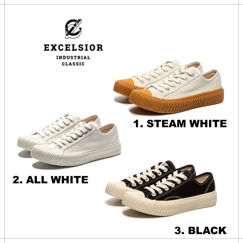 アイドル着用★大人気★日本未入荷「EXCELSIOR」BOLT LOW ★13色 EXCELSIOR] BOLT LOW ES_M6017CV_3SKU (EXCELSIOR/スニーカー