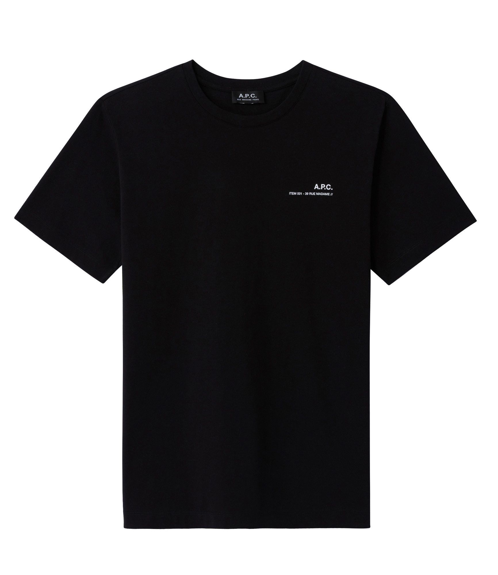 日本限定】A.P.C. T-SHIRTS RUE MADAME ITEM ロゴTシャツ (A.P.C./T 日本限定】A.P.C. T-SHIRTS RUE MADAME ITEM ロゴTシャツ (A.P.C./T
