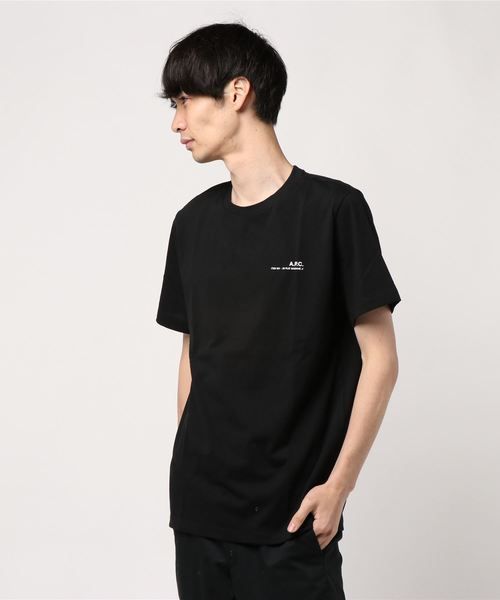 日本限定】A.P.C. T-SHIRTS RUE MADAME ITEM ロゴTシャツ (A.P.C./T 日本限定】A.P.C. T-SHIRTS RUE MADAME ITEM ロゴTシャツ (A.P.C./T