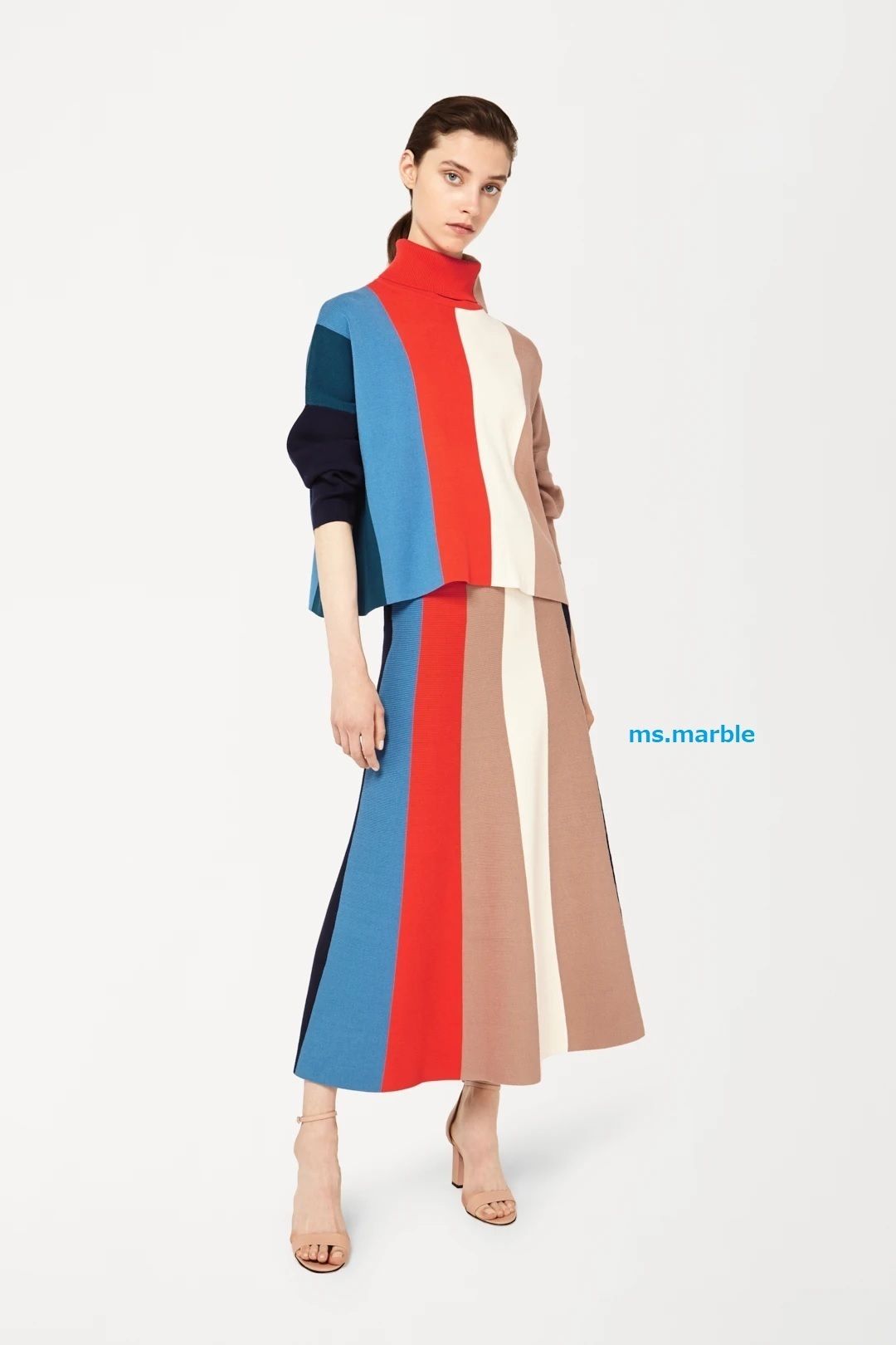 国内発| V VICTORIA BECKHAM ブロックストライプ セーター (Victoria 国内発| V VICTORIA BECKHAM ブロックストライプ セーター (Victoria