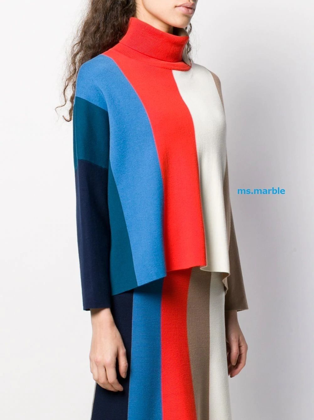 国内発| V VICTORIA BECKHAM ブロックストライプ セーター (Victoria 国内発| V VICTORIA BECKHAM ブロックストライプ セーター (Victoria