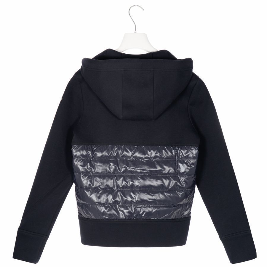 モンクレール パーカー メンズ 8400400 ネイビー XS/S 袖ロゴ (MONCLER ...