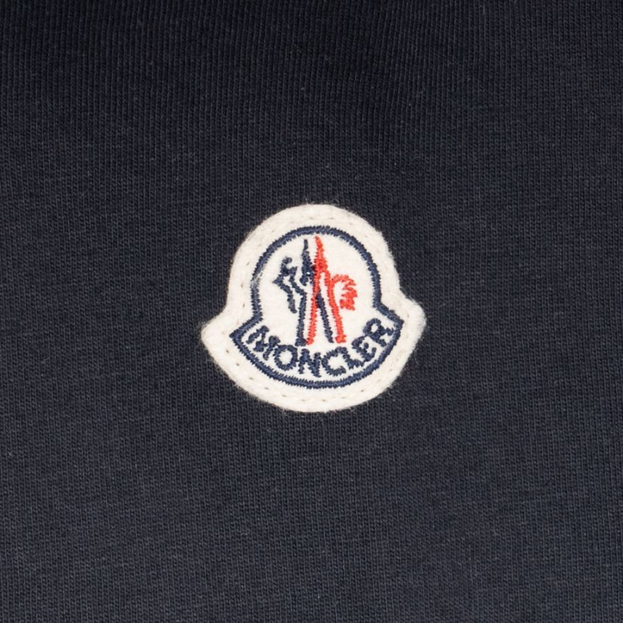 モンクレール パーカー メンズ 8400400 ネイビー XS/S 袖ロゴ (MONCLER ...