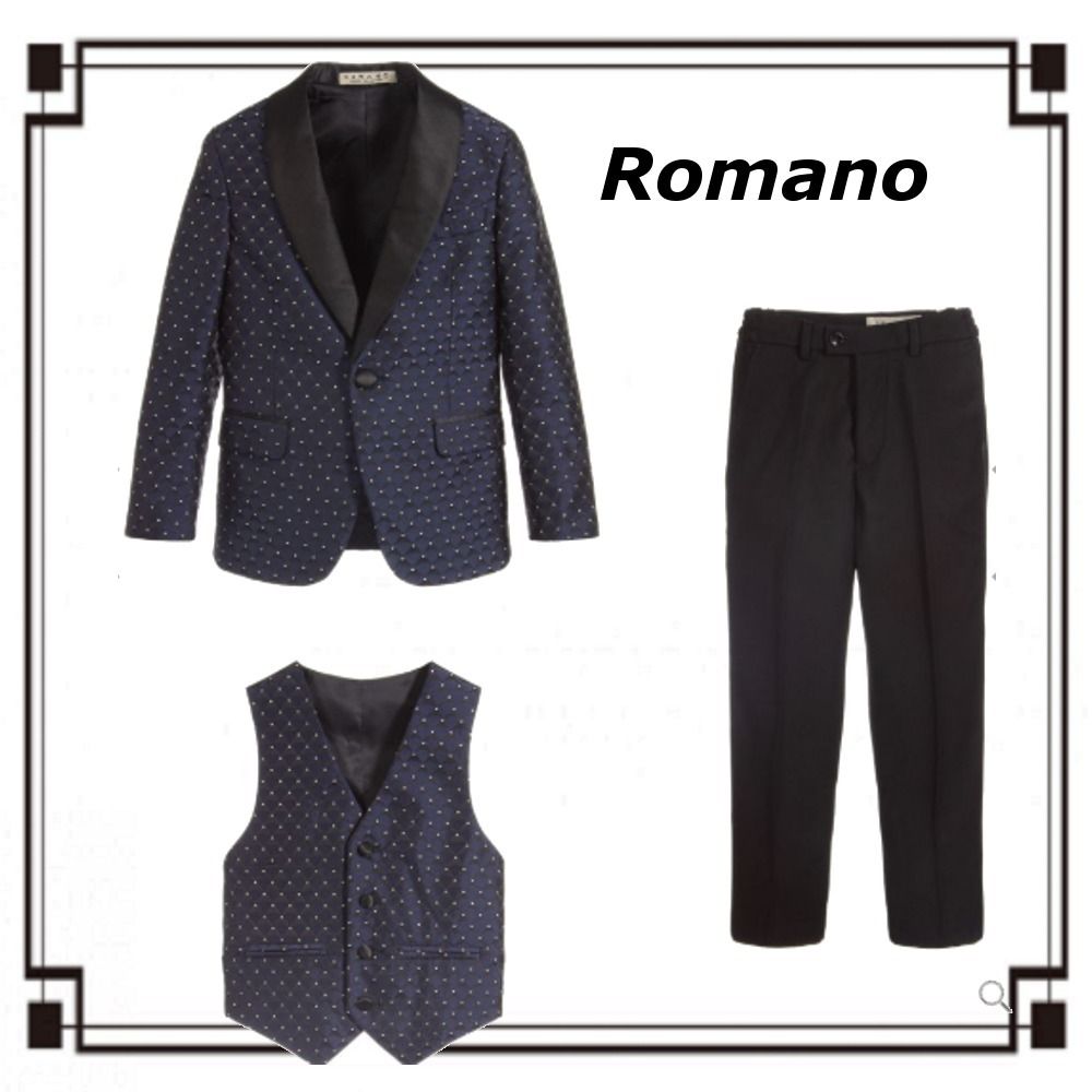 Romano◇ボーイズ 3 Piece サテンスーツセット (ROMANO/子供用