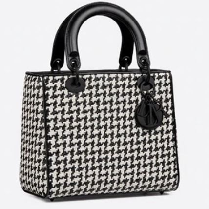 Dior(ディオール)☆千鳥格子柄 ブレイドラムスキン バッグ☆税込 (Dior Dior(ディオール)☆千鳥格子柄 ブレイドラムスキン バッグ☆税込 (Dior