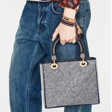 Dior(ディオール)☆千鳥格子柄 ブレイドラムスキン バッグ☆税込 (Dior Dior(ディオール)☆千鳥格子柄 ブレイドラムスキン バッグ☆税込 (Dior
