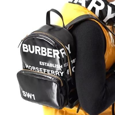 BURBERRY ホースフェリープリント バックパック 8023038 (Burberry BURBERRY ホースフェリープリント バックパック 8023038 (Burberry