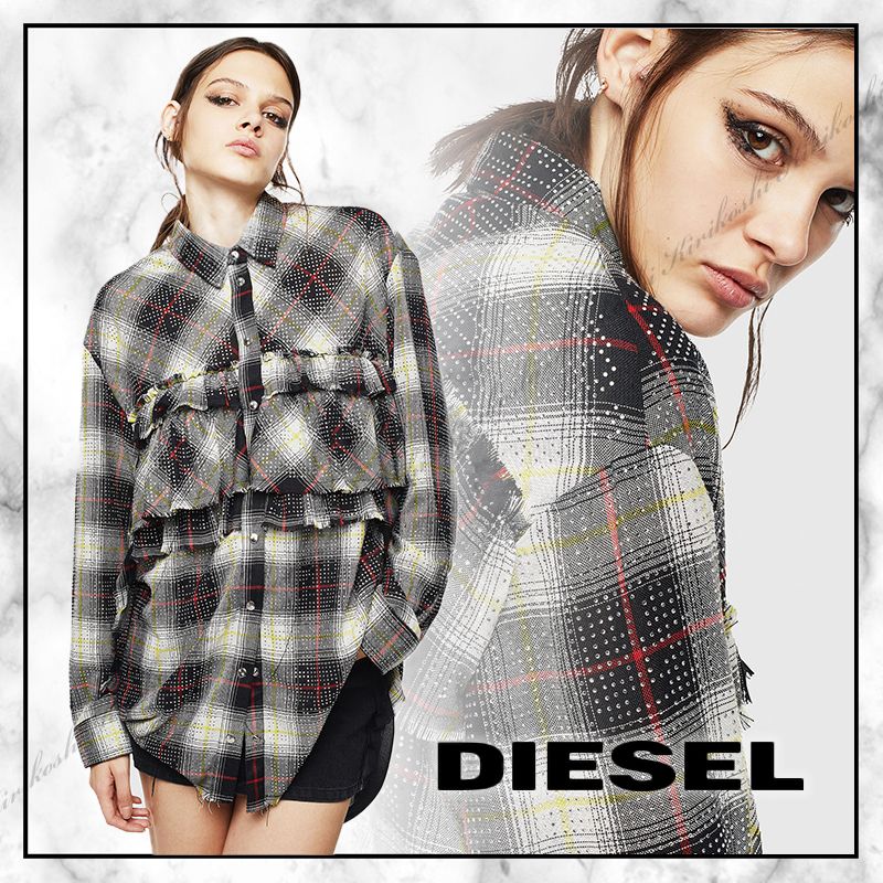 SALE55%OFF DIESELスワロフリルシャツ www.baumarkt-vogl.at