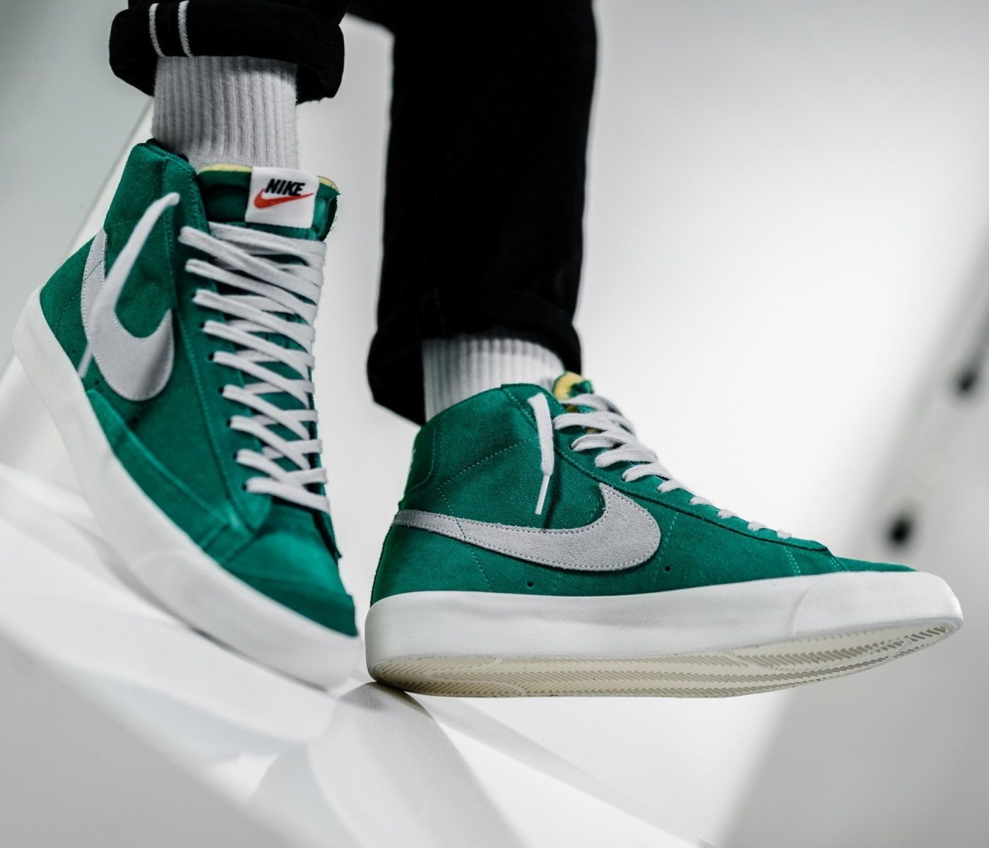 ☆NIKE☆BLAZER.MID.'77.SUEDE☆ネプチューングリーン☆ (Nike ☆NIKE☆BLAZER.MID.'77.SUEDE☆ネプチューングリーン☆ (Nike