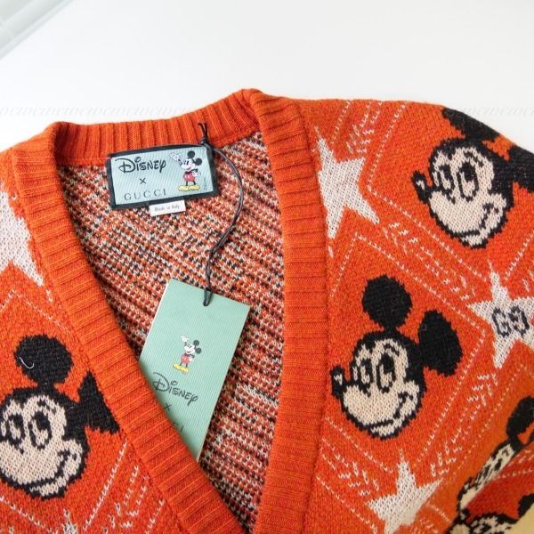 割引クーポン 売切必至★GUCCI ディズニー x グッチ ウール カーディガン★New カーディガン 即発∞GUCCI直営∞ディズニー x グッチ ウール カーディガン (GUCCI