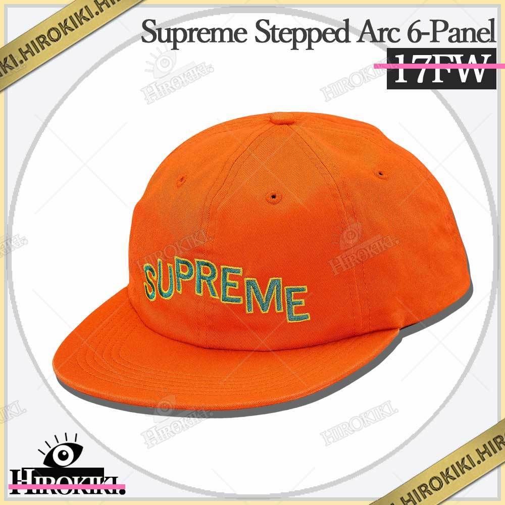 17FW /Supreme Stepped Arc 6-Panel Cap アーチロゴ キャップ (Supreme ...
