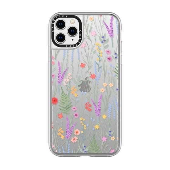 ケースティファイ】水彩 草原花柄デザイン iphoneケース (Casetify ケースティファイ】水彩 草原花柄デザイン iphoneケース (Casetify