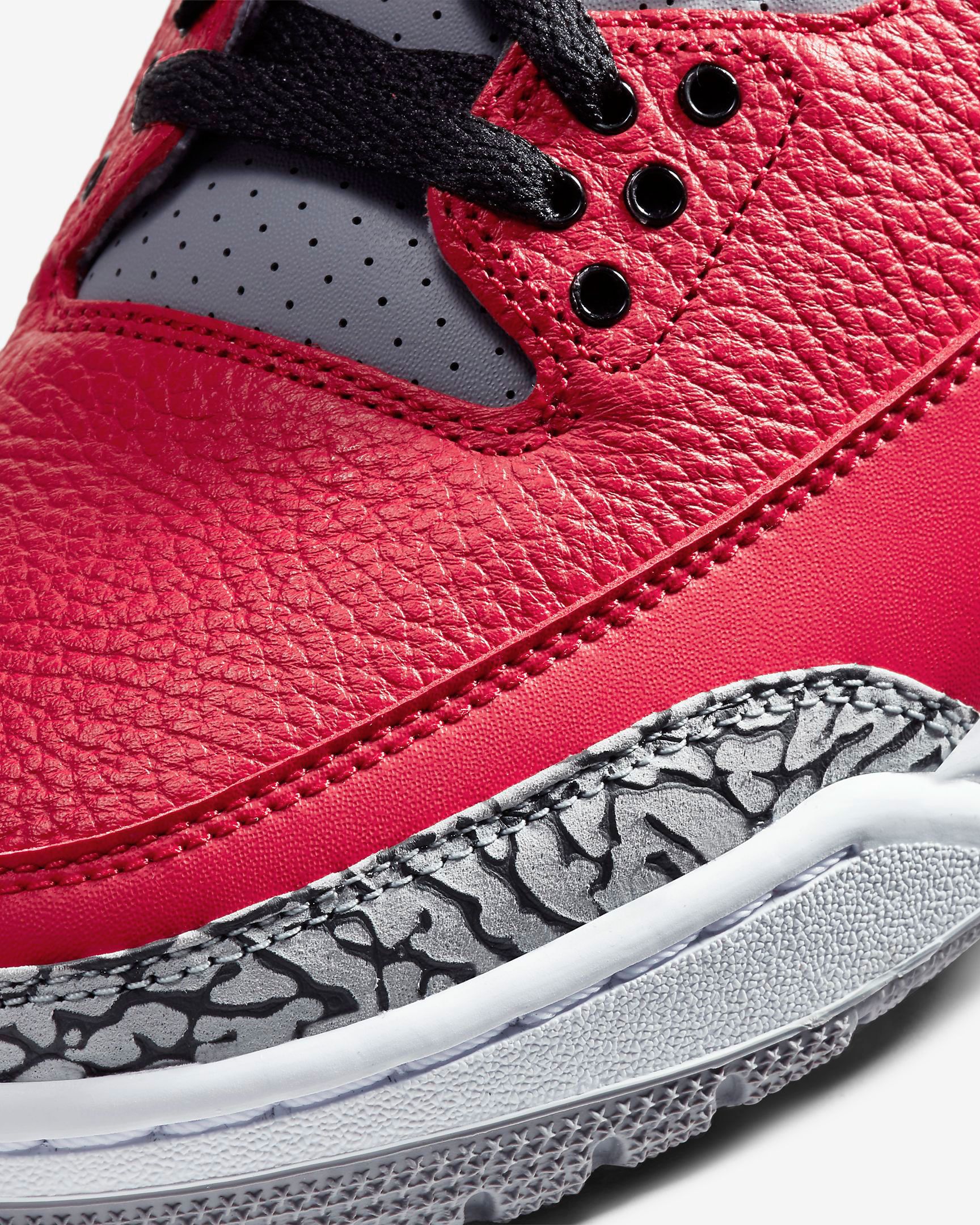 Nike】Air Jordan 3 Retro SE Unite Fire Red【Red Cement