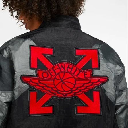 JORDAN × OFF-WHITE WOVEN JACKET - オフホワイト ジャケット (Nike