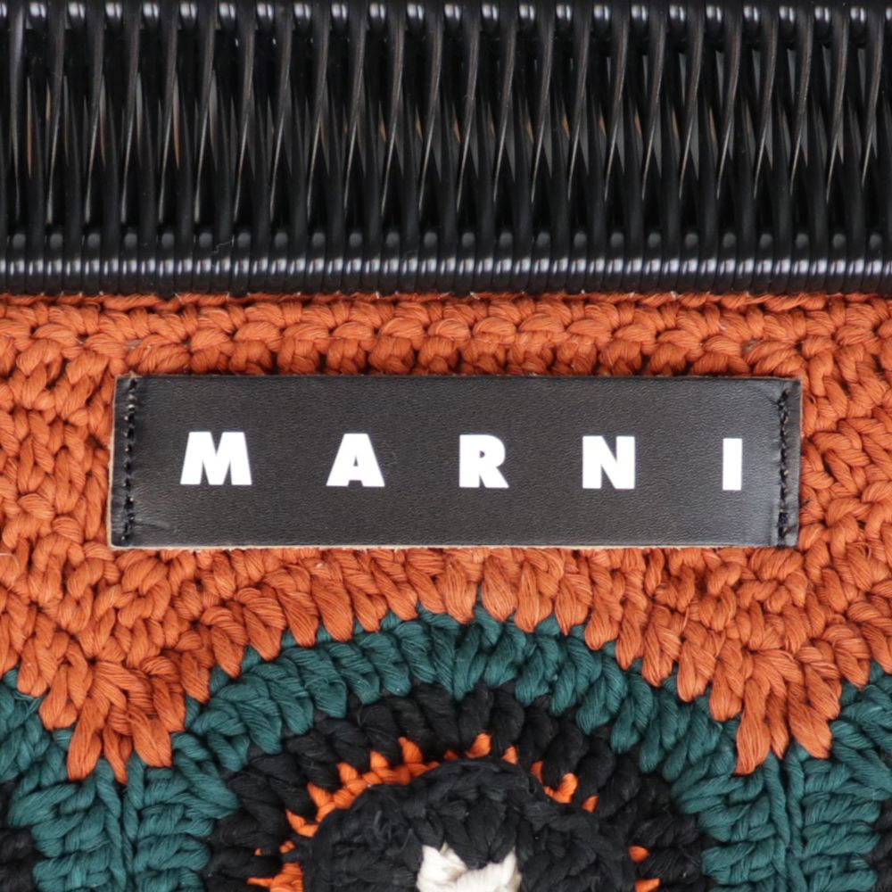 新品 MARNI FLOWER CAFE マルニ フラワーカフェ クロシェバッグ (MARNI ...