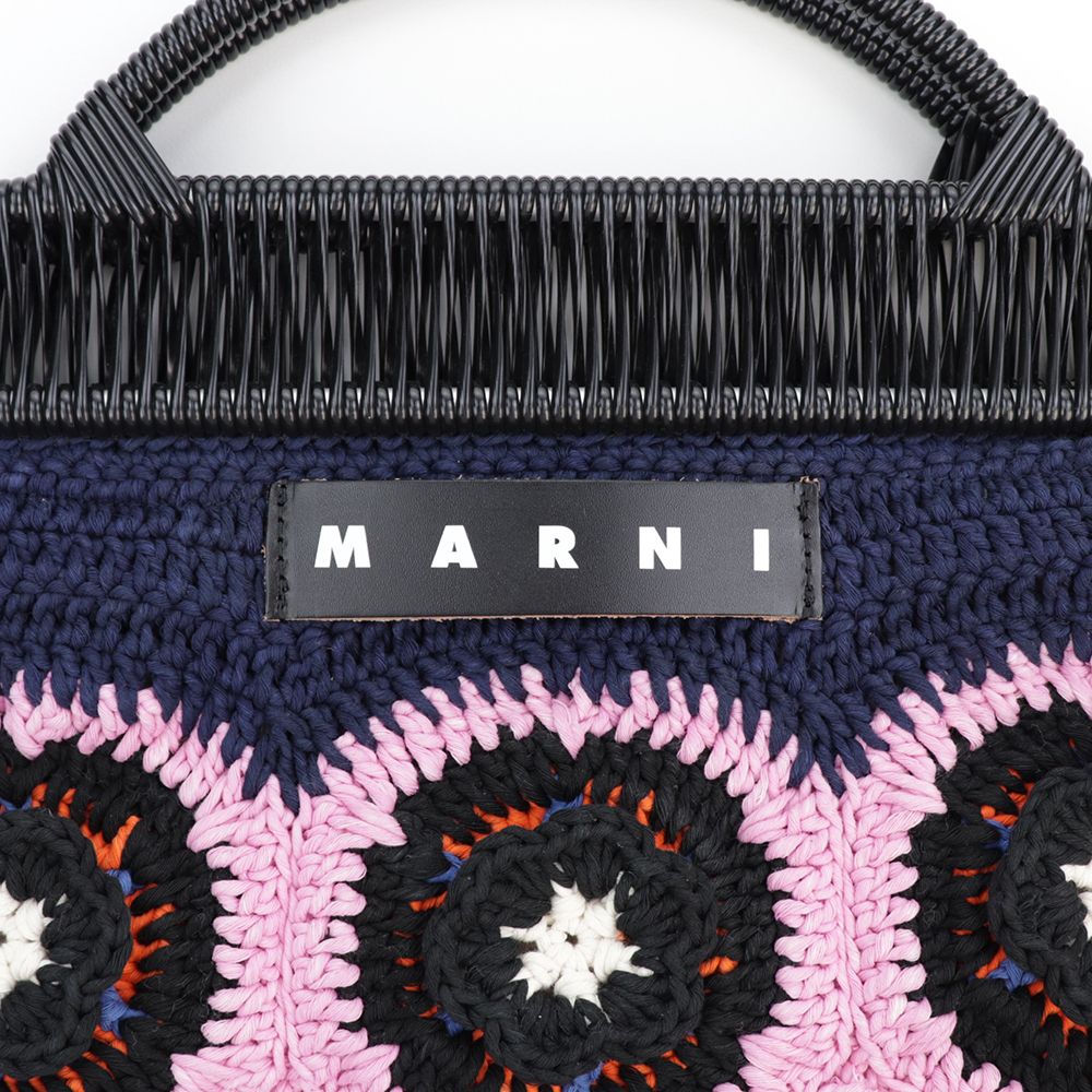 新品 MARNI FLOWER CAFE マルニ フラワーカフェ クロシェバッグ (MARNI ...