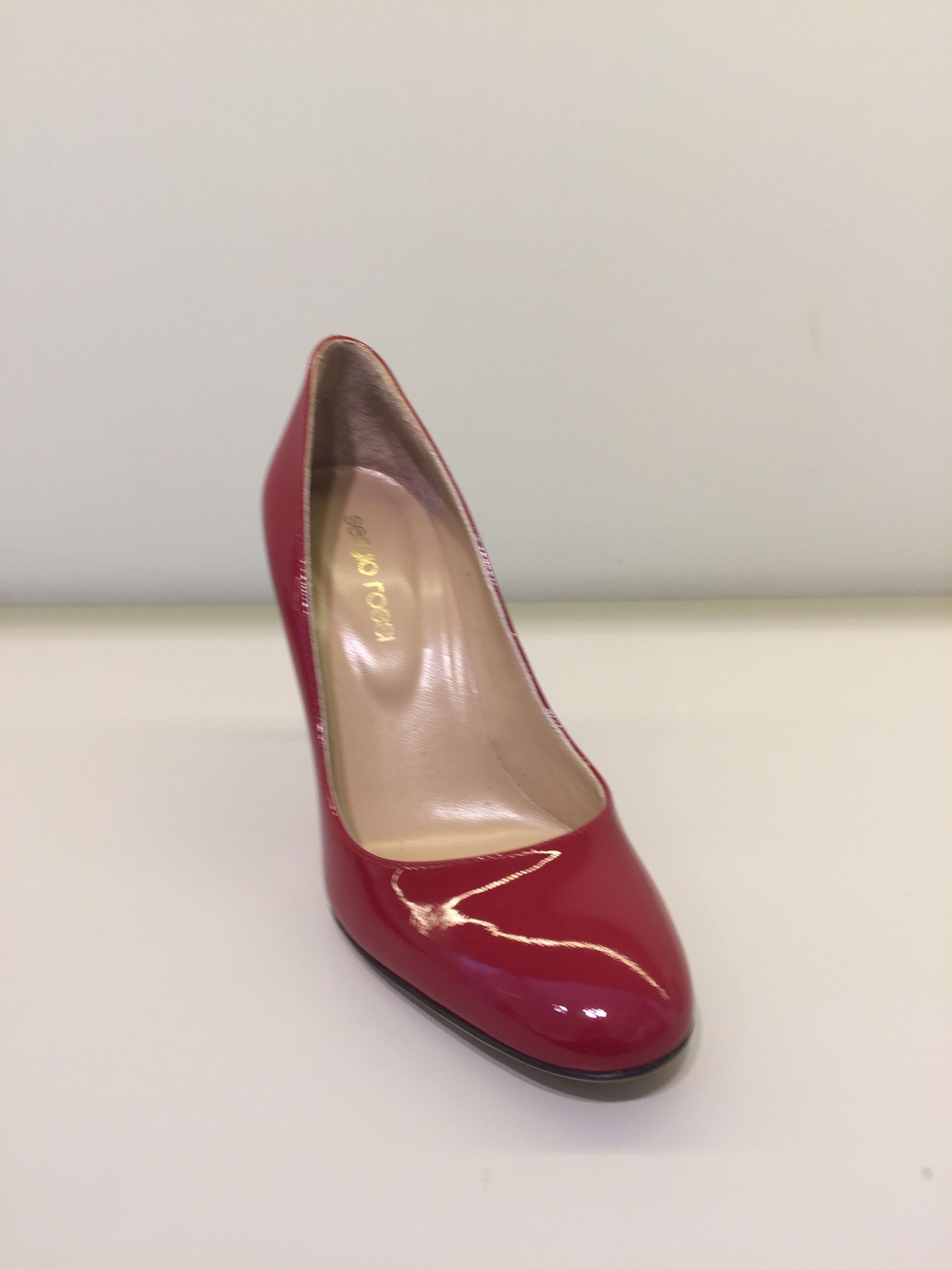 セルジオロッシMADAMEパテントレッドパンプスh9cm (Sergio Rossi セルジオロッシMADAMEパテントレッドパンプスh9cm (Sergio Rossi