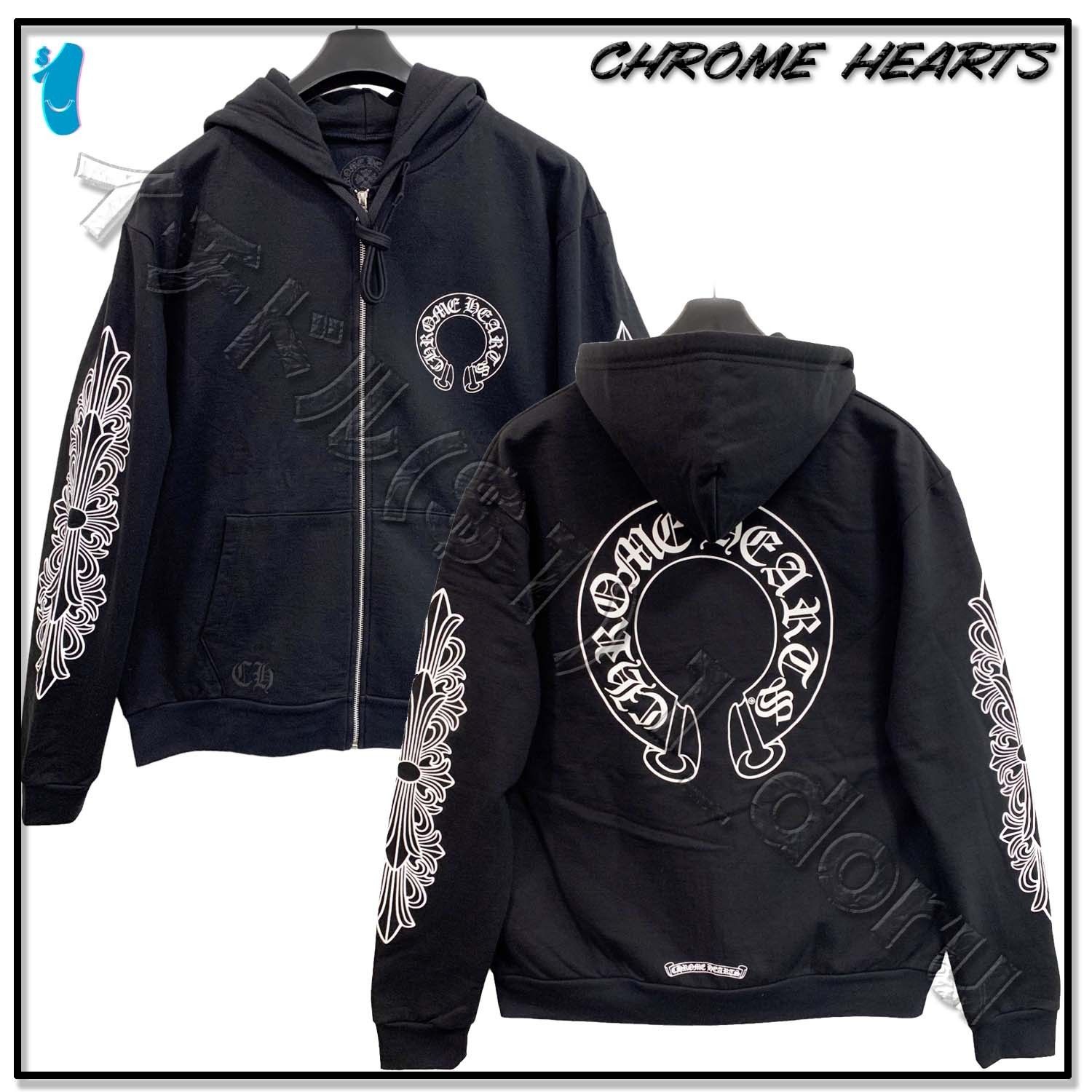 Chrome Hearts クロムハーツ Horseshoe Zip Hoodie パーカー (CHROME ...