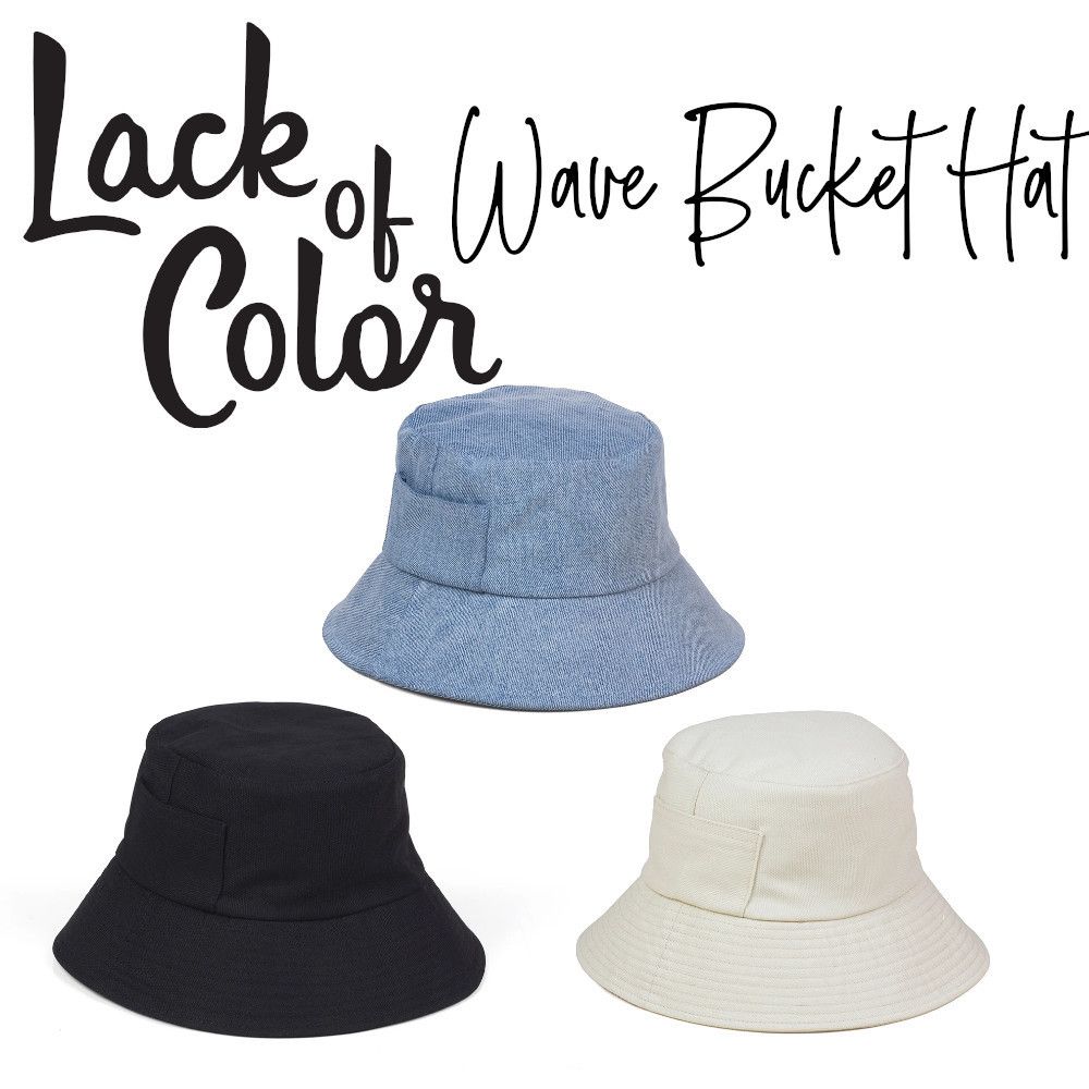 Lack of Color】Wave Bucket Hat ウェーブバケット ハット (lack of Lack of Color】Wave Bucket Hat ウェーブバケット ハット (lack of