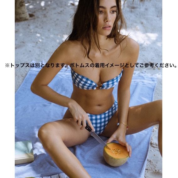 ビキニセット♪ギンガム チェック ブルー ☆Montce Swime☆ (Montce ビキニセット♪ギンガム チェック ブルー ☆Montce Swime☆ (Montce