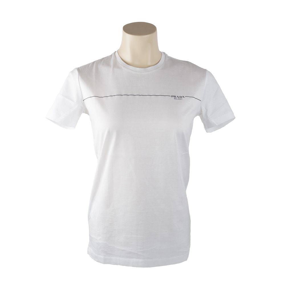 PRADA☆プラダ Tシャツ 半袖 ロゴ コットン (PRADA/Tシャツ PRADA☆プラダ Tシャツ 半袖 ロゴ コットン (PRADA/Tシャツ