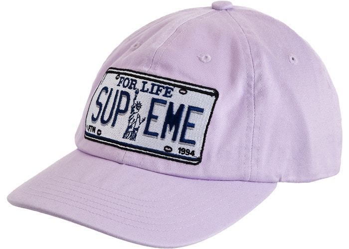 Supreme License Plate 6 Panel SS 20 WEEK 1 (Supreme/キャップ