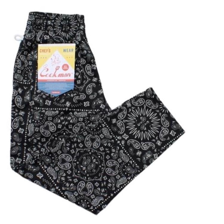 Cookman Chef Pants シェフパンツ ペイズリー柄/3色 (Cookman/パンツ Cookman Chef Pants シェフパンツ ペイズリー柄/3色 (Cookman/パンツ