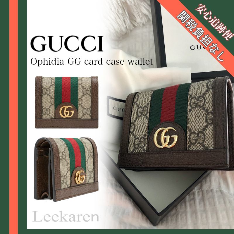 ☆関税込☆GUCCIオフィディアGGスプリームミニウォレット♪ (GUCCI